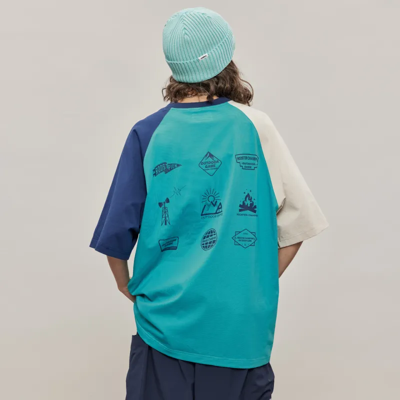 FFOMKE T Shirt Unisex Turquoise-2