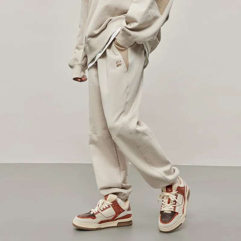 FFOMKE Casual Pants Unisex Pumice-2