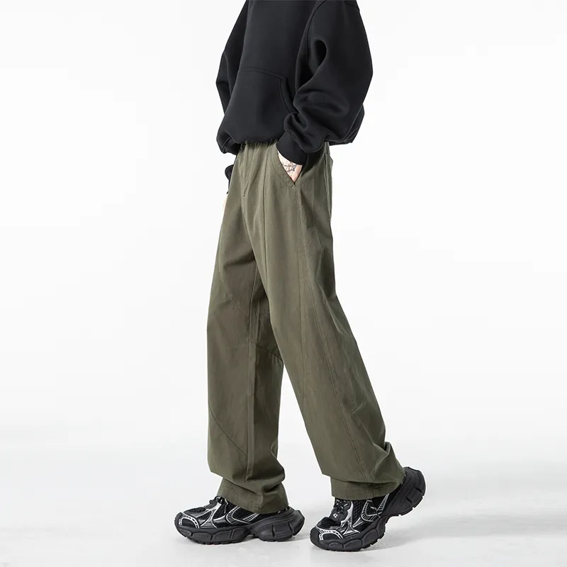 FFOMKE Casual Pants Unisex Black-7