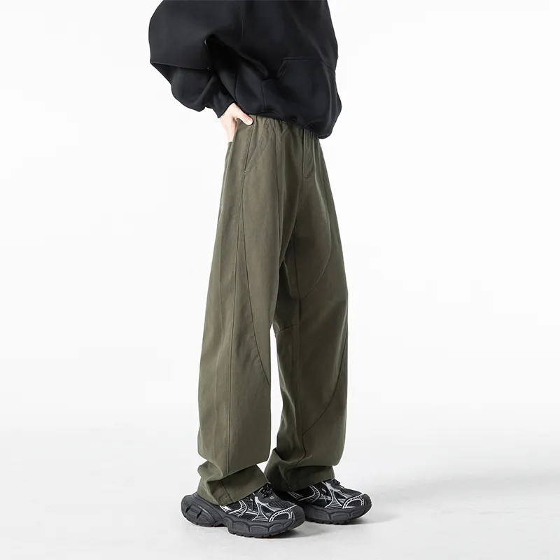 FFOMKE Casual Pants Unisex Black-6