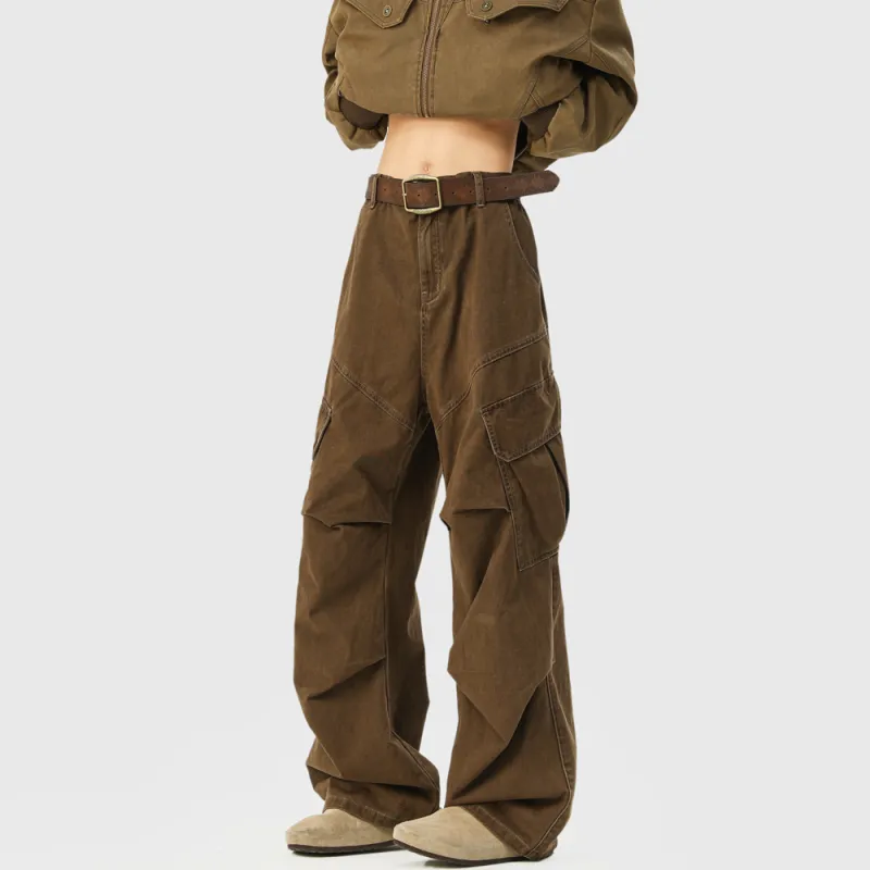 PAINT STAIN Cargo Pants Unisex-14