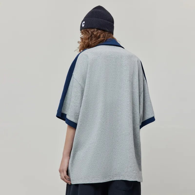 FFOMKE Polo Shirts Unisex Gray-2