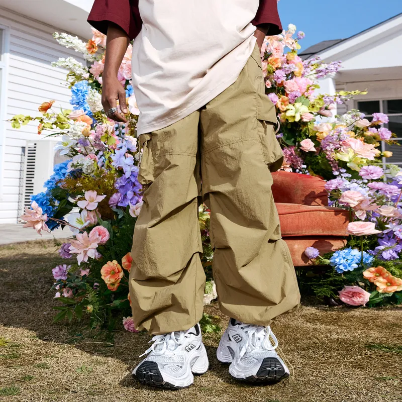 FFOMKE Cargo Pants Unisex Khaki-2