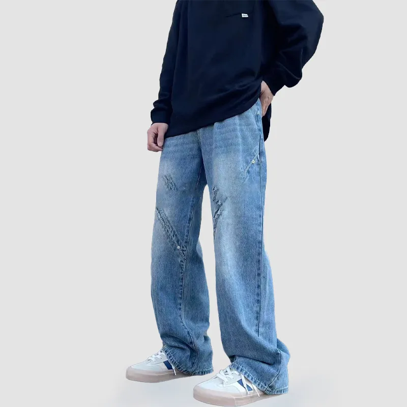 JOSEPH ABBOUD Jeans Unisex Vintage Blue-5