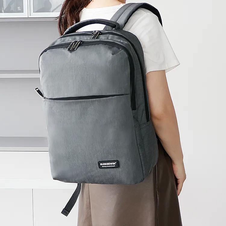 SUISSEWIN Polyester Backpack Unisex Multicolor-12