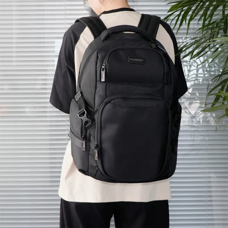 SUISSEWIN Polyester Students Casual Laptop Bag Regular Unisex Multicolor-5
