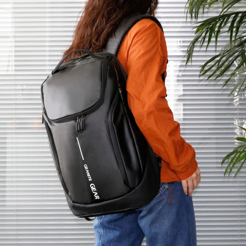 Granite Gear Recycled Material Mountaineering Bag Backpack Men's Black-4