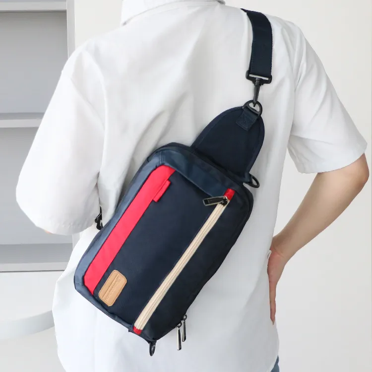 SUISSEWIN Polyester Lunch Box Bag Sling Bag Regular Unisex Black-5