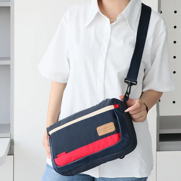 SUISSEWIN Polyester Lunch Box Bag Sling Bag Regular Unisex Black-7