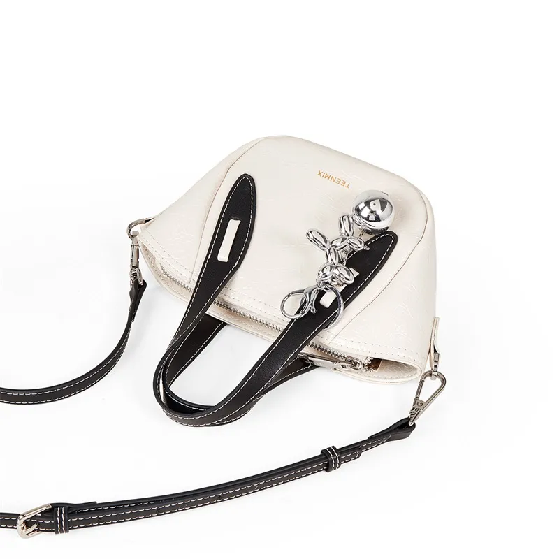 Teenmix Synthetic Leather With Cow Leather Handbag Women's Multicolor-11