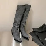 AIQINISHA Knee-high Boots 8cm Women's