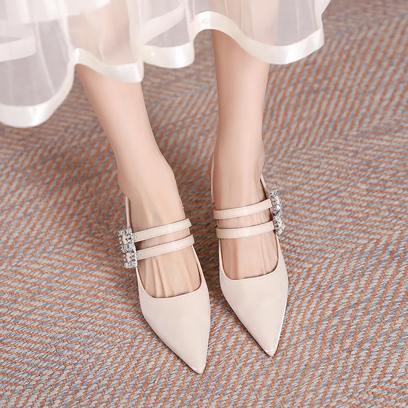 Varib Slim Heel High Heels 7CM Women's-13