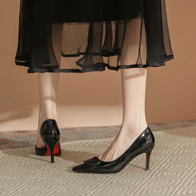 Varib Slim Heel High Heels Women's-3
