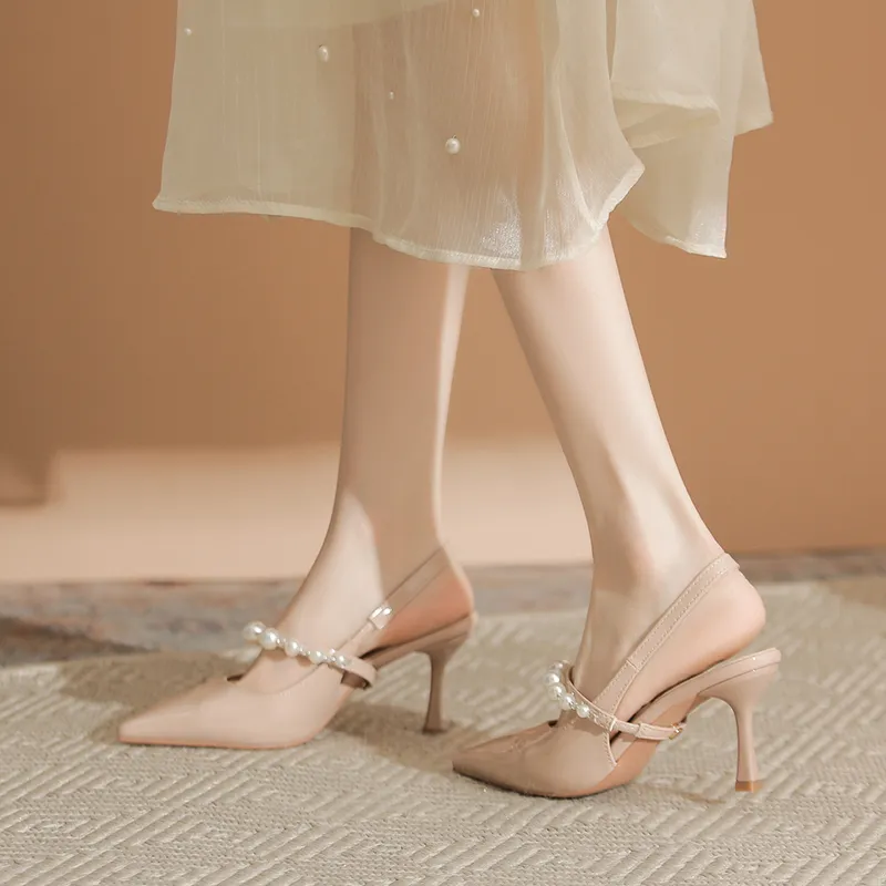 Varib Slim Heel High Heels 7cm Women's-9
