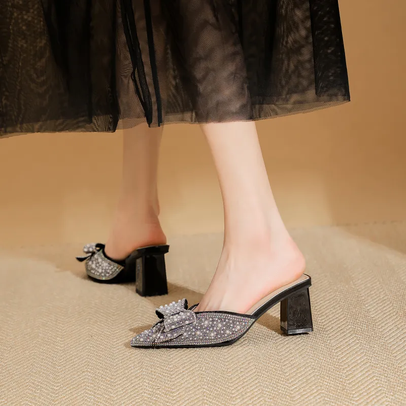 Varib Slip Resistant Abrasion Resistant Closed Toe Slippers Women's-13