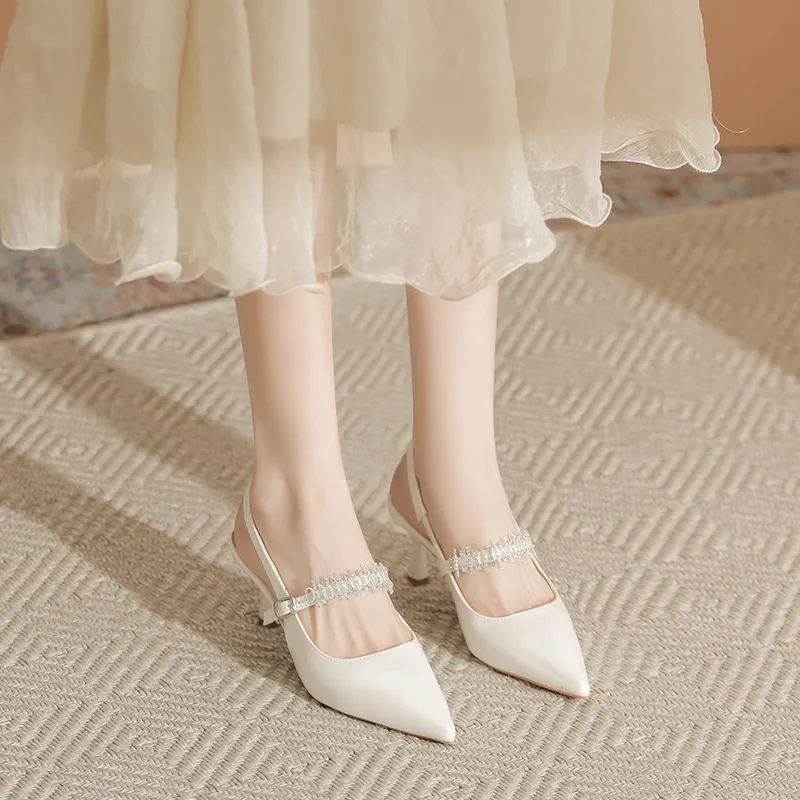 Varib Slim Heel High Heels 7cm Women's-11
