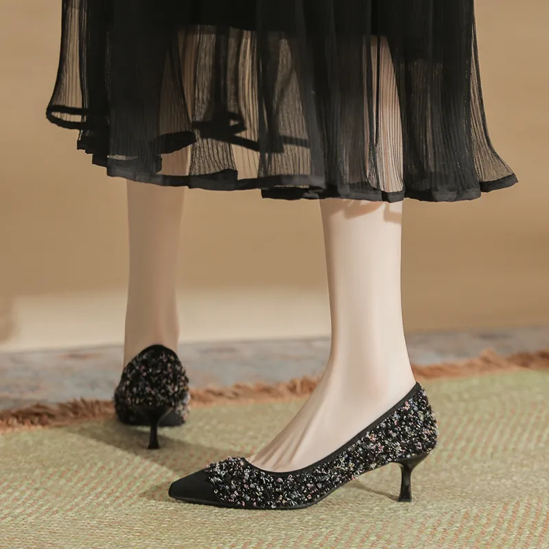 Varib Slim Heel High Heels Women's-16