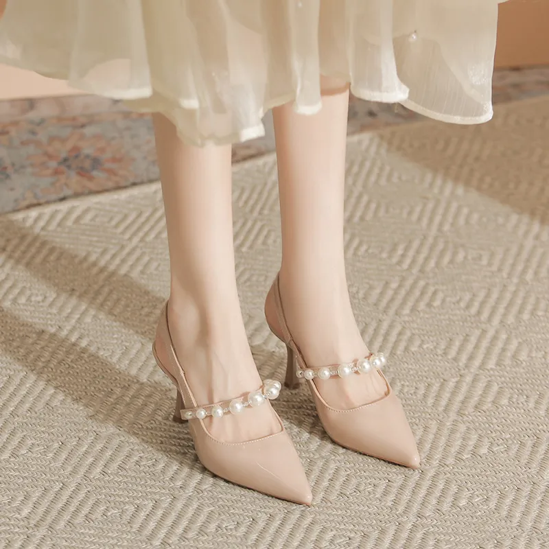 Varib Slim Heel High Heels 7cm Women's-11