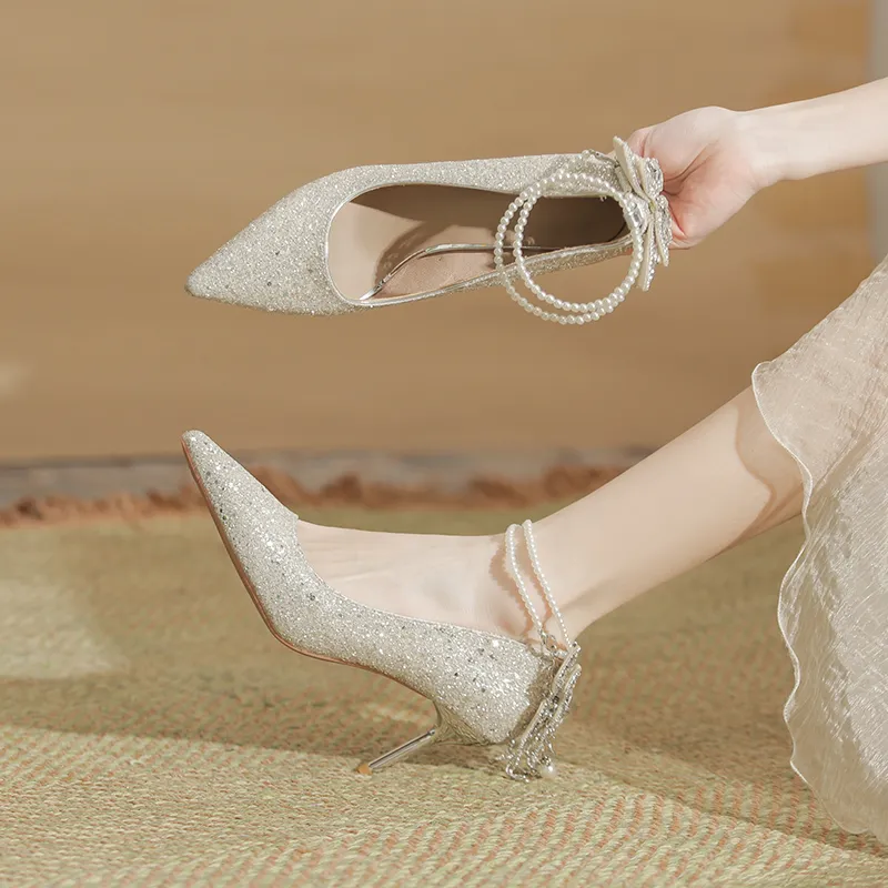 Varib Slim Heel High Heels Women's-8