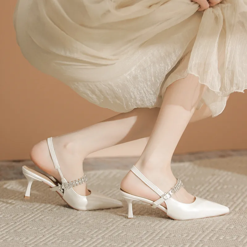 Varib Flared Heel High Heels 7cm Women's-7