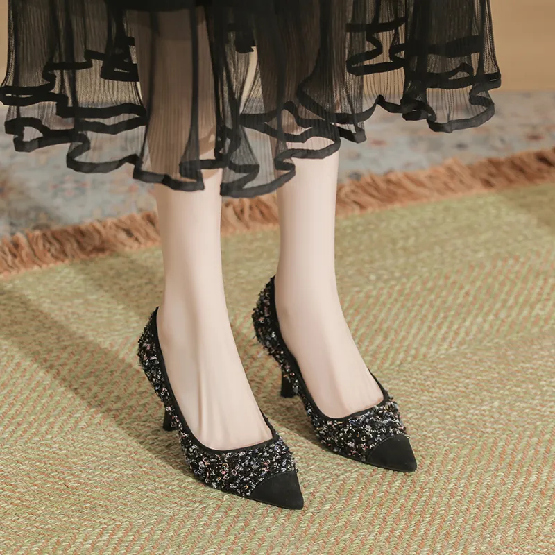 Varib Slim Heel High Heels Women's-8