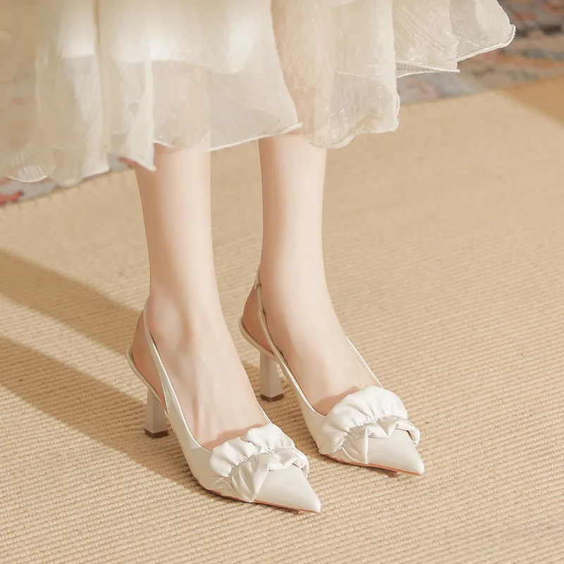 Varib Slim Heel High Heels 7.5cm Women's-2