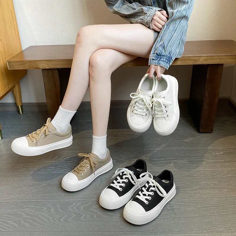 Varib Coverage Slip Resistant Waterproof Low Top Skateboard Shoes Women's-9
