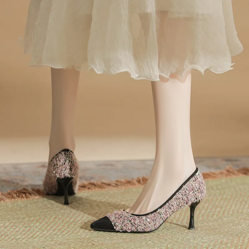 Varib Slim Heel High Heels Women's-9