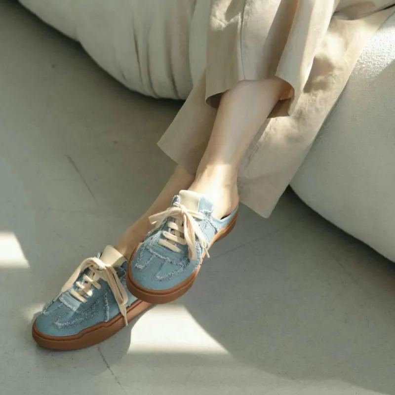 Varib Rubber Sole Odor Resistant Slip Resistant Wrap toe Slippers Women's-6