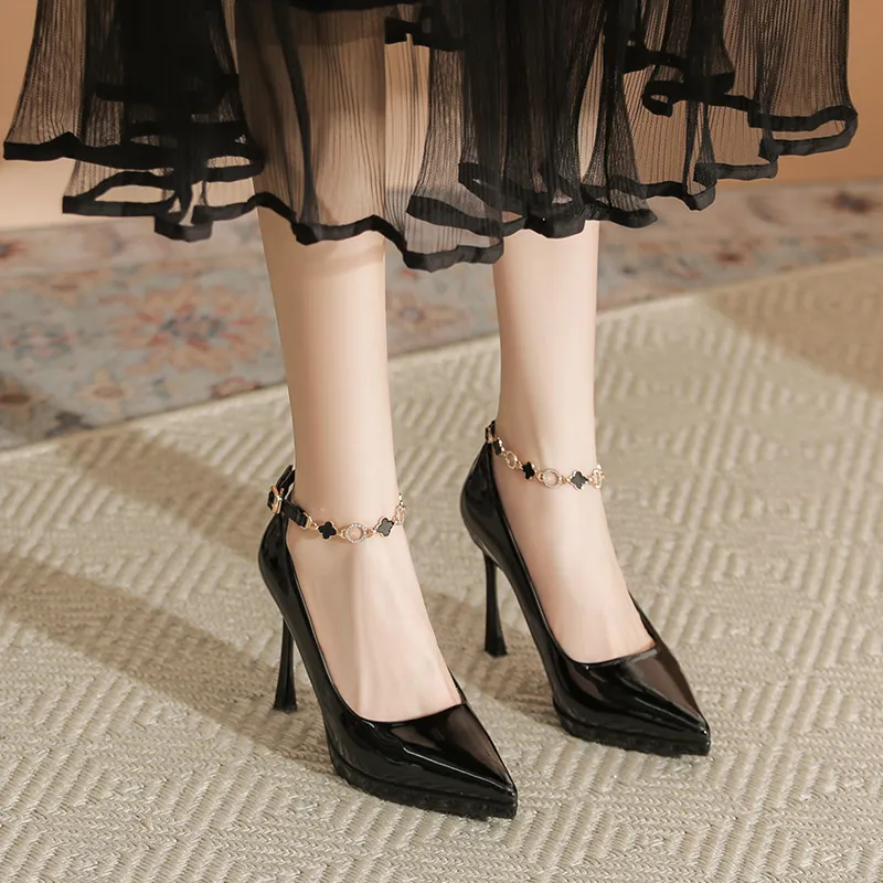 Varib Slim Heel High Heels 8/10cm Women's-1