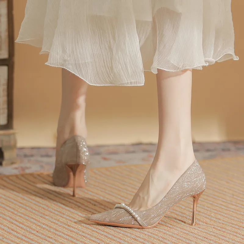 Varib Slim Heel High Heels Women's-10