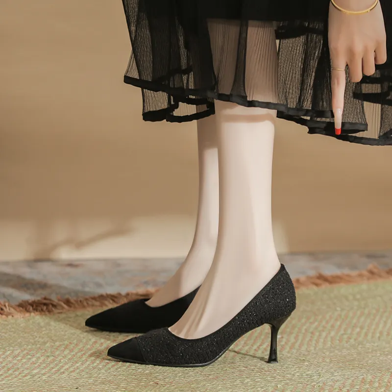 Varib Slim Heel High Heels Women's-5