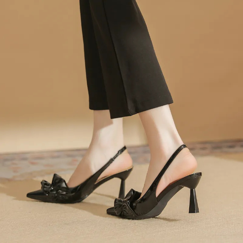 Varib Slim Heel High Heels 7.5cm Women's-8