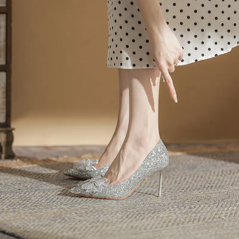 Varib Slim Heel High Heels Women's-3