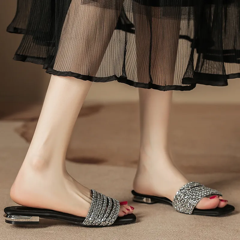 Varib Slip Resistant Quiet Slide Slippers Women's-2