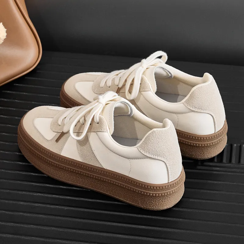 Varib Slip Resistant Breathable Abrasion Resistant Low Top Skateboard Shoes Women's-2