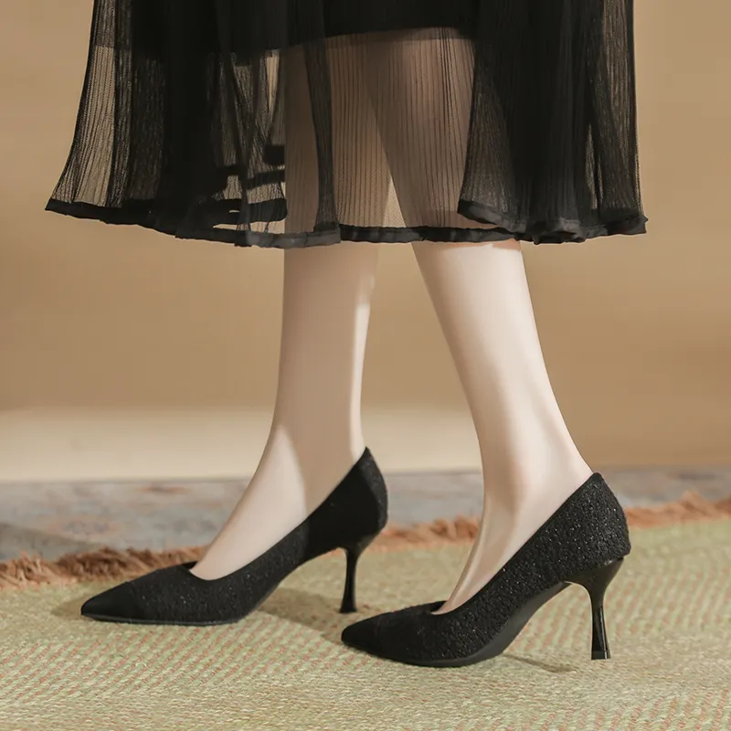 Varib Slim Heel High Heels Women's-4