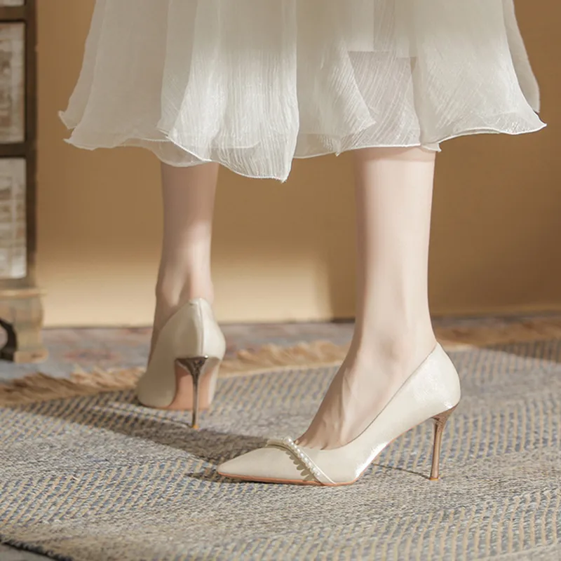 Varib Slim Heel High Heels Women's-3