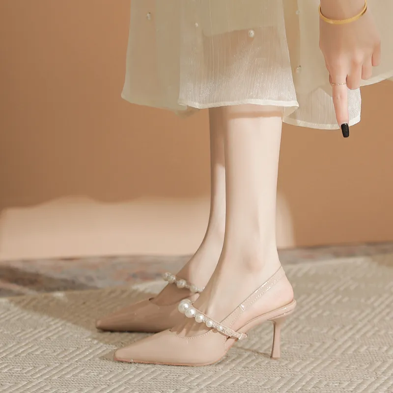 Varib Slim Heel High Heels 7cm Women's-10