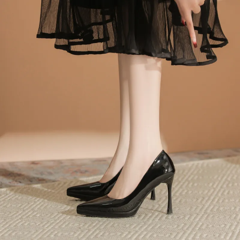 Varib Slim Heel High Heels Women's-1