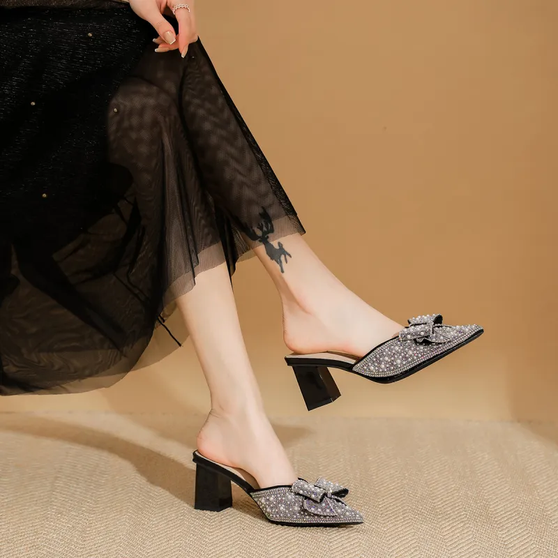 Varib Slip Resistant Abrasion Resistant Closed Toe Slippers Women's-8