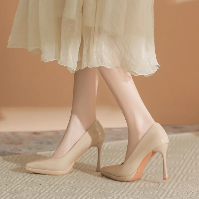 Varib Slim Heel High Heels Women's-10