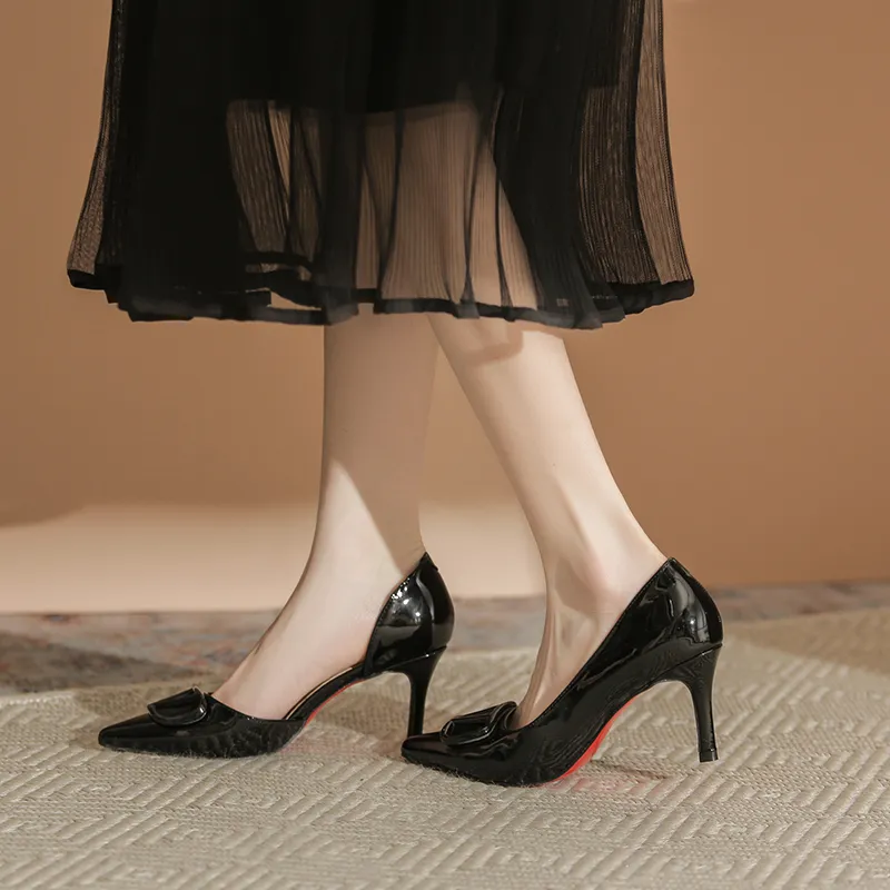Varib Slim Heel High Heels Women's-2