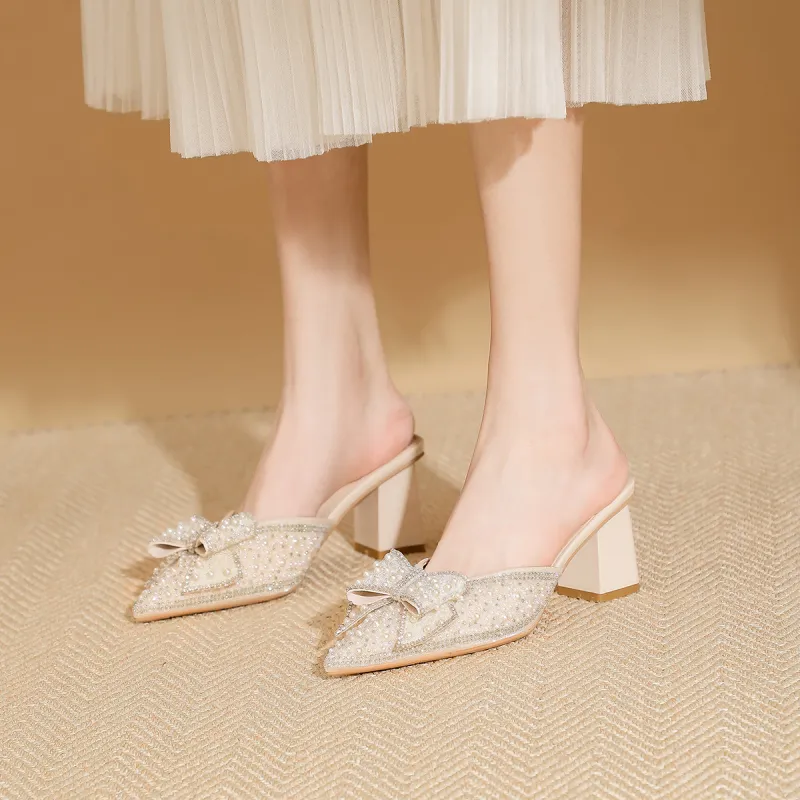 Varib Slip Resistant Abrasion Resistant Closed Toe Slippers Women's-6