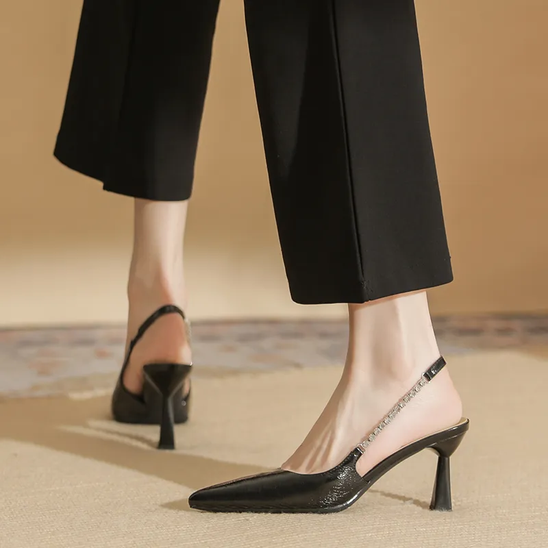 Varib Slim Heel High Heels Women's-7