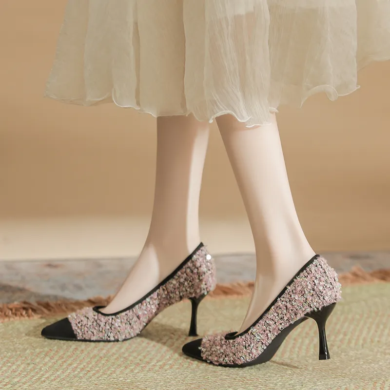 Varib Slim Heel High Heels Women's-10
