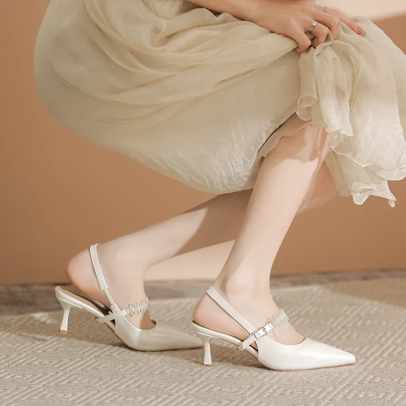 Varib Slim Heel High Heels 7cm Women's-10