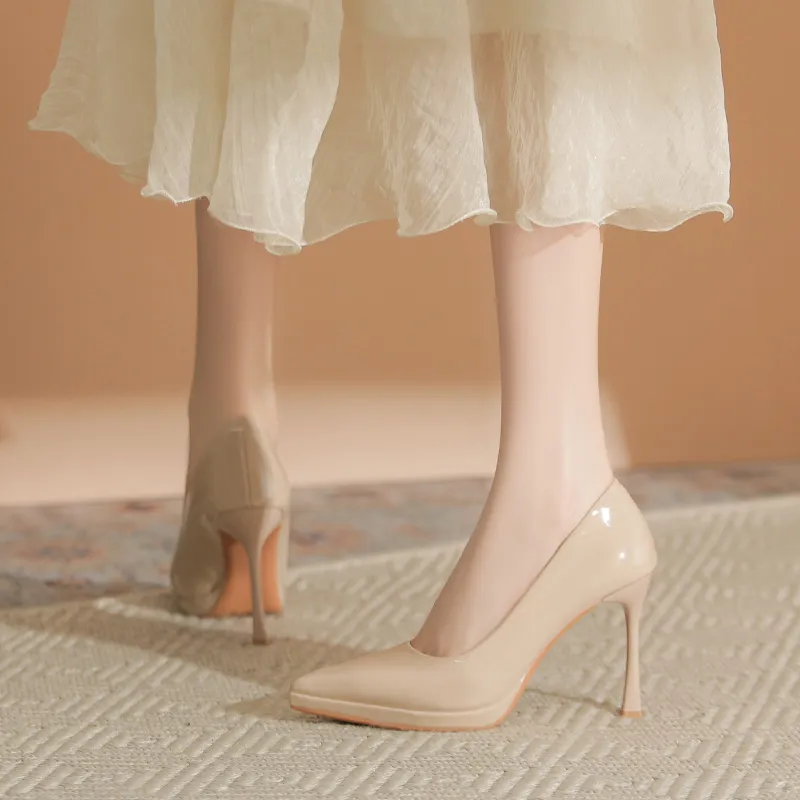 Varib Slim Heel High Heels Women's-8