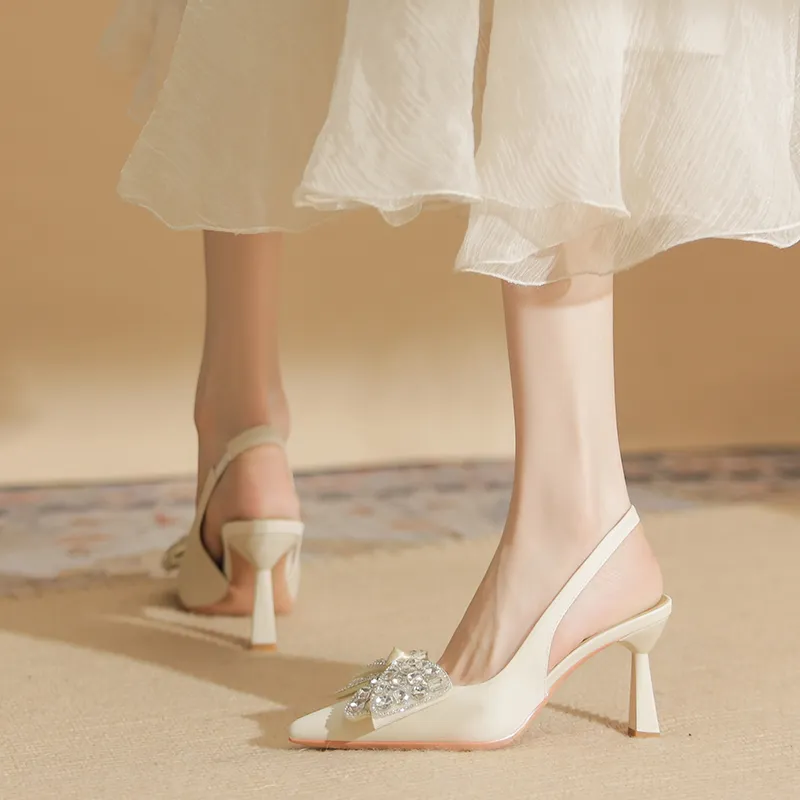 Varib Cone Heel High Heels 7.5cm Women's-2