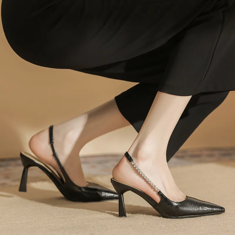 Varib Slim Heel High Heels Women's-4
